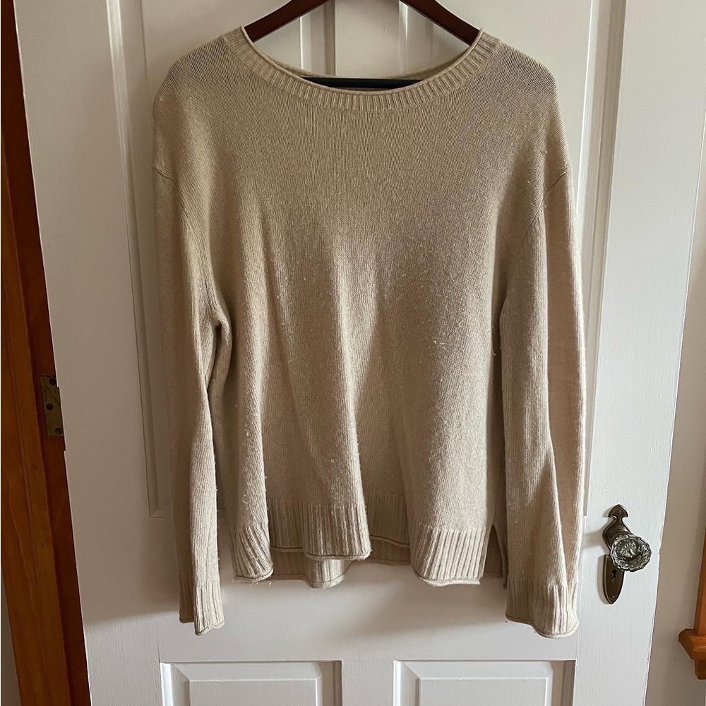 GUC oatmeal Jenni Kayne Everyday Sweater Size L